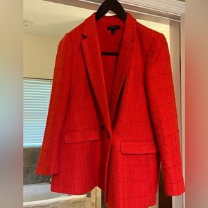 Red Ann Taylor Blazer